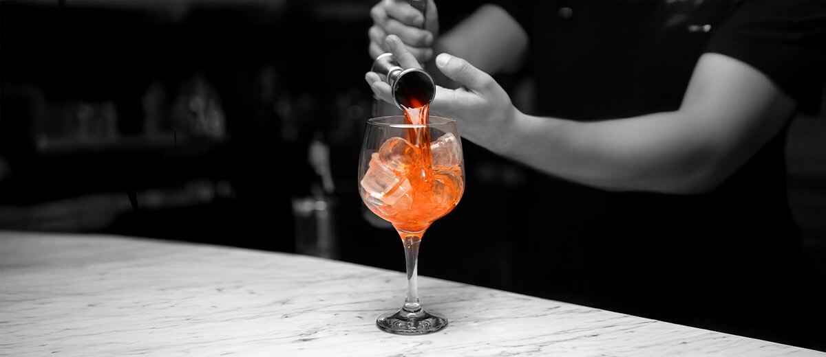 Citrus & Rhubarb Spritz