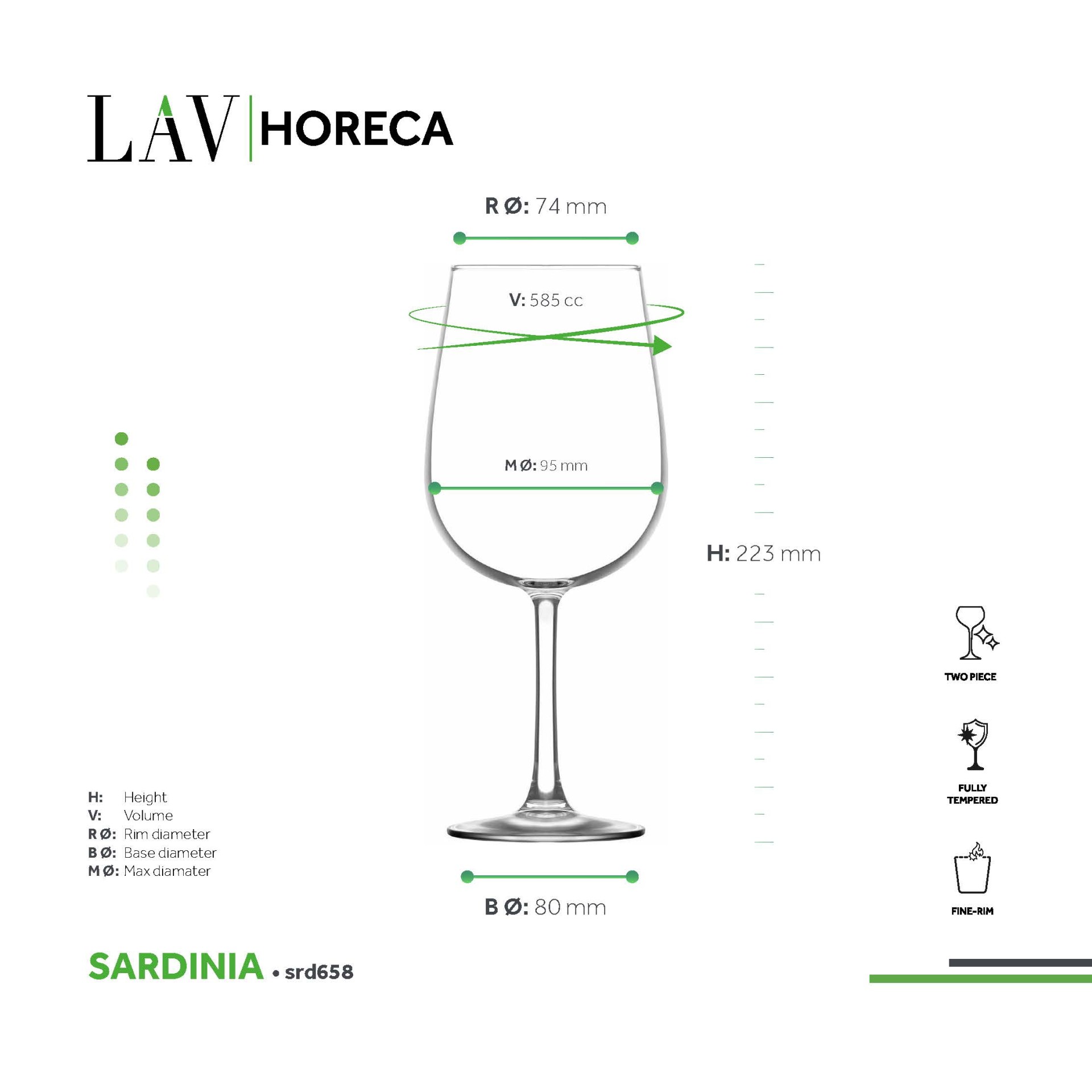 Sardinia Wine Glass